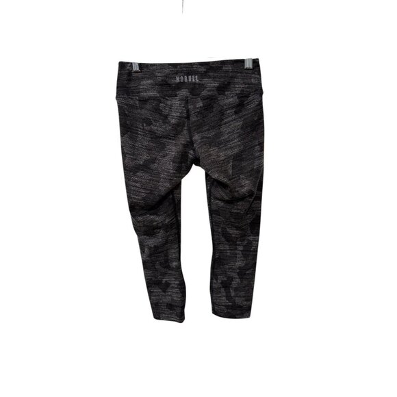 Nobull Womens Camo Print Athletic Leggings Black/Grey Size S - Picture 4 of 5